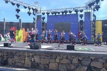 Carrera de Tacones del Carnaval de Telde 2023/TA e Ildefonso Rodríguez.